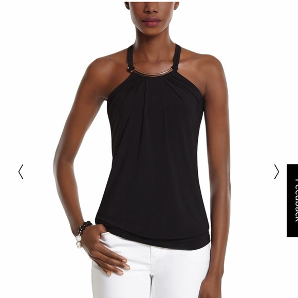 Halter black top - Picture 4 of 9